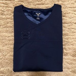Nwot koi tech navy scrub top